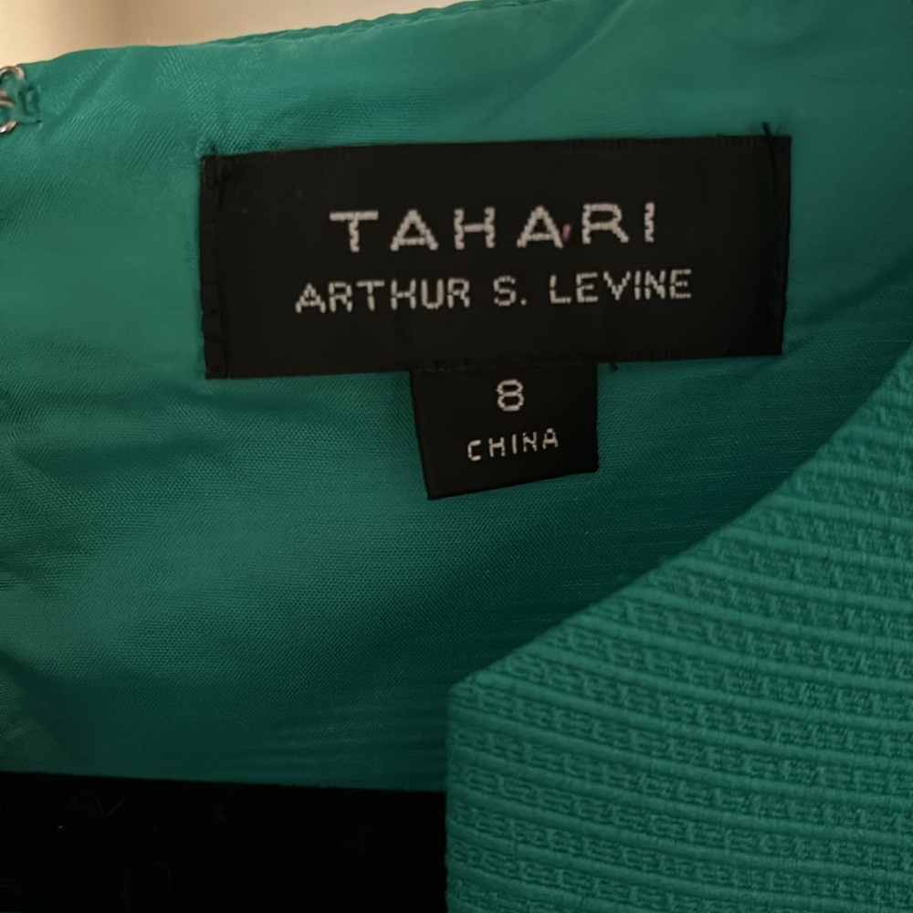 Tahari Jacquard Dress View 6